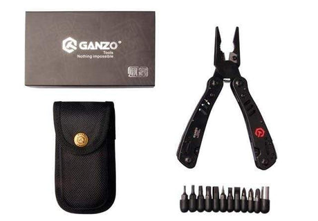 Ganzo G302 & G302B Multitool Pliers Survival BushLine G302 Black  