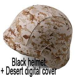 M88 High-Strength ABS Military Helmet + Cloth Cover army Surplus BushLine Desert digital  
