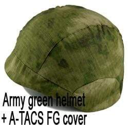 M88 High-Strength ABS Military Helmet + Cloth Cover army Surplus BushLine FG 1  