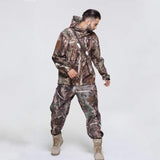 Camouflage Hooded Fleece + Pants Combo jackets BushLine   