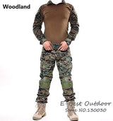 Combat Shirt + Cargo Pants Knee Pads tacticle clothing BushLine   