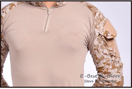 Combat Shirt + Cargo Pants Knee Pads tacticle clothing BushLine   