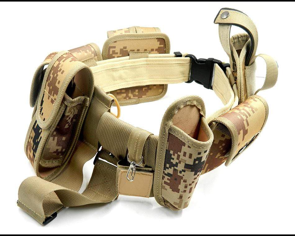 Equipment Belt 10 in 1 Molle army surplus BushLine   