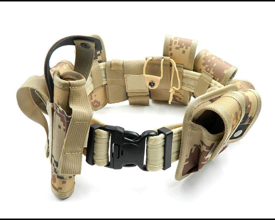 Equipment Belt 10 in 1 Molle army surplus BushLine   