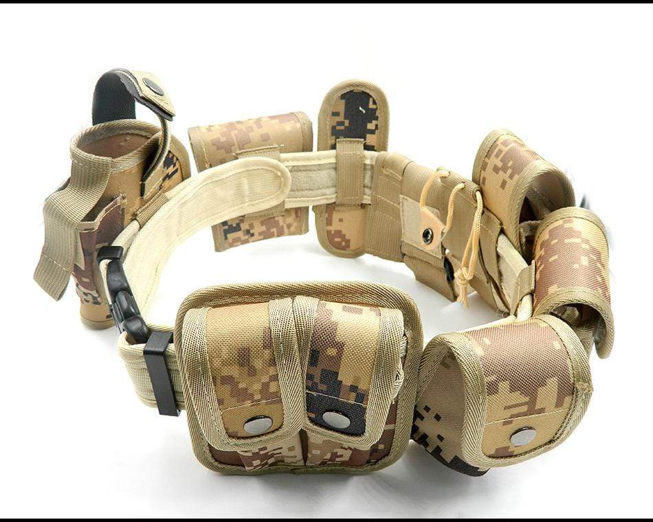 Equipment Belt 10 in 1 Molle army surplus BushLine   