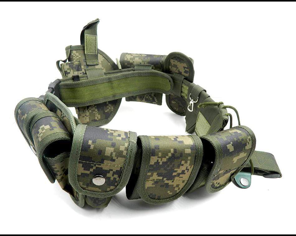 Equipment Belt 10 in 1 Molle army surplus BushLine   