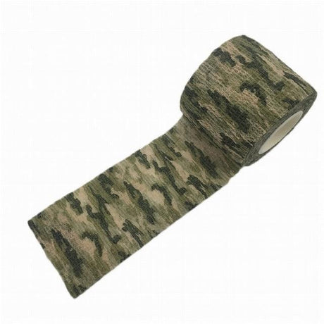 Camouflage Waterproof Non-Slip Tape sport rifle gear BushLine Woodland Camo  