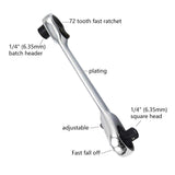 Mini Ratchet Double-Ended 1/4" & Hex head Automotive & Marine BushLine   