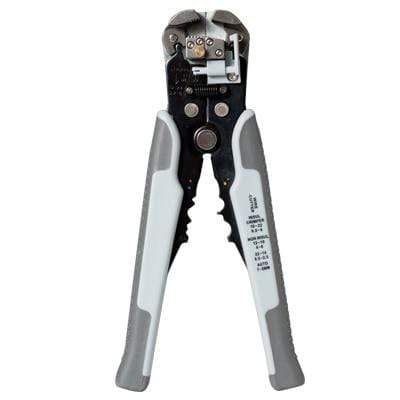 Crimper Cable Cutter Wire Stripper 0.2-6.0mm 2023 tools BushLine D2 Gray  