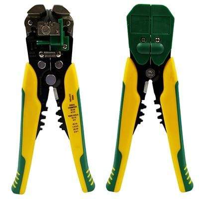 Crimper Cable Cutter Wire Stripper 0.2-6.0mm 2023 tools BushLine D3 Green and yellow  