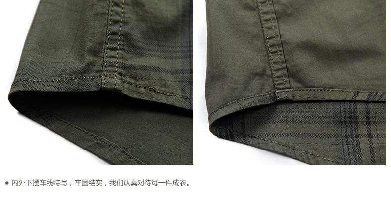 Cotton JEEP Shirts - Short Sleeve & Collar Clothing BushLine   