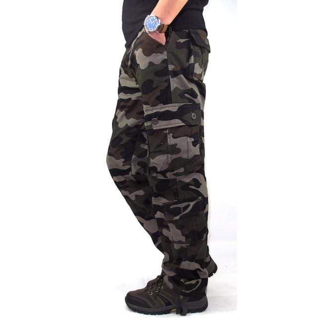 Tactical Rugged Cotton Cargo Pants Cargo Pants BushLine Army green 29 