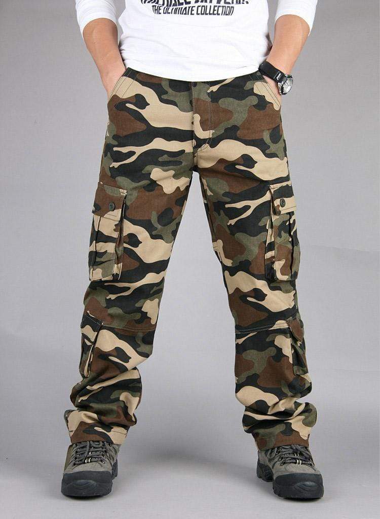 Tactical Rugged Cotton Cargo Pants Cargo Pants BushLine   