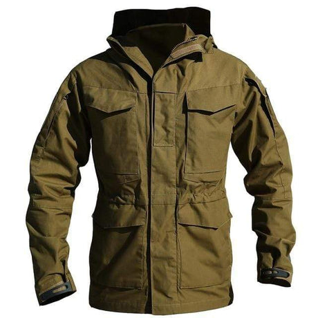 Upgraded M65 Tactical Field Jacket 2023 Clothing BushLine Brown S 