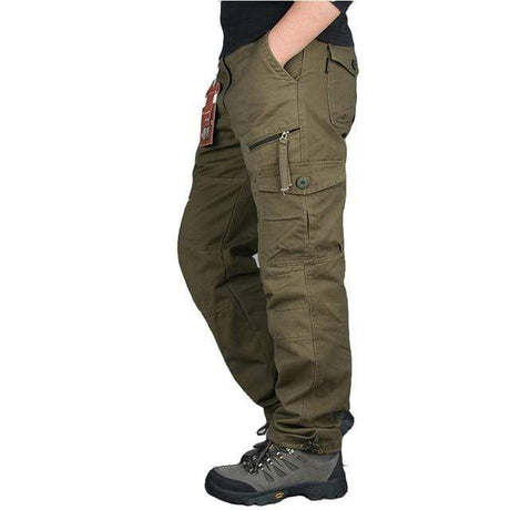 Tactical Work Casual Cargo Long Leg Pants Clothing BushLine dark khaki XL 