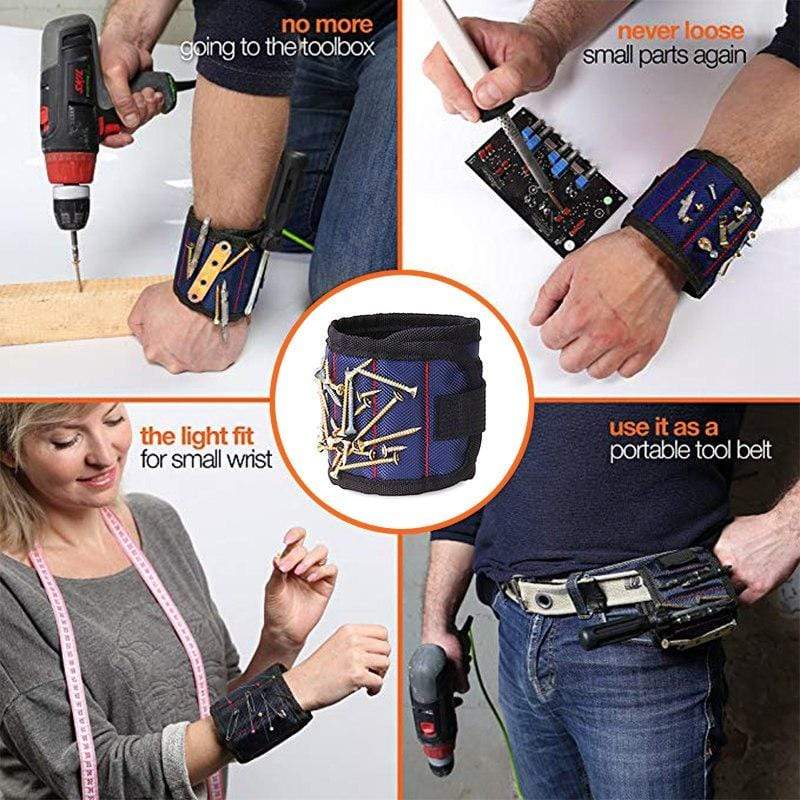 Magnetic Wristband DIY screws nails parts Medium Cool Stuff BushLine   