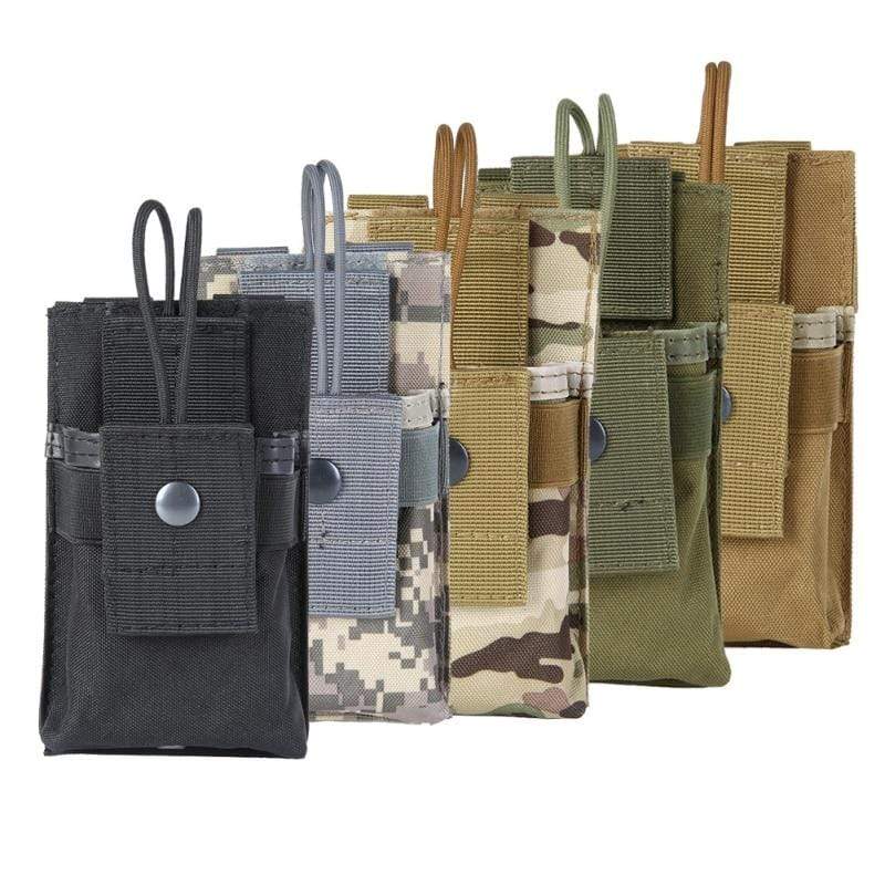 Molle Two Way Radio or M4 Mag Pouch's Helmet & Pack Accessories BushLine