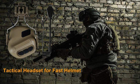Tactical Helmet 2 way Radio Headset Helmet & Pack Accessories BushLine   