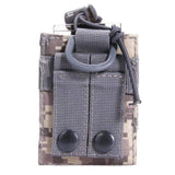 Two Way Radio Holster (Molle) Helmet & Pack Accessories BushLine Camouflage  