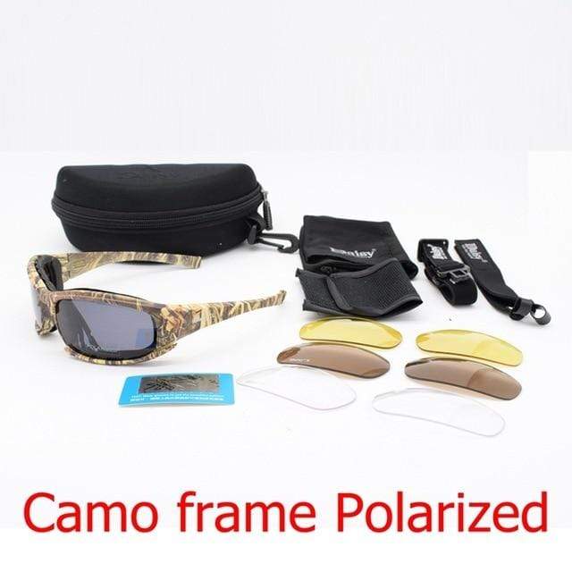 Military Polarized Sun Glasses Kit Optics BushLine   