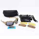 Military Polarized Sun Glasses Kit Optics BushLine   