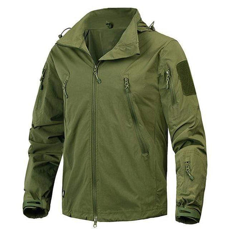 Breathable Light Windbreaker Jacket Outdoor Clothing BushLine Army green S 