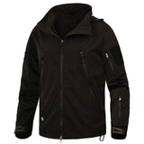 Breathable Light Windbreaker Jacket Outdoor Clothing BushLine Black S 