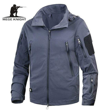 Breathable Light Windbreaker Jacket Outdoor Clothing BushLine Blue S 