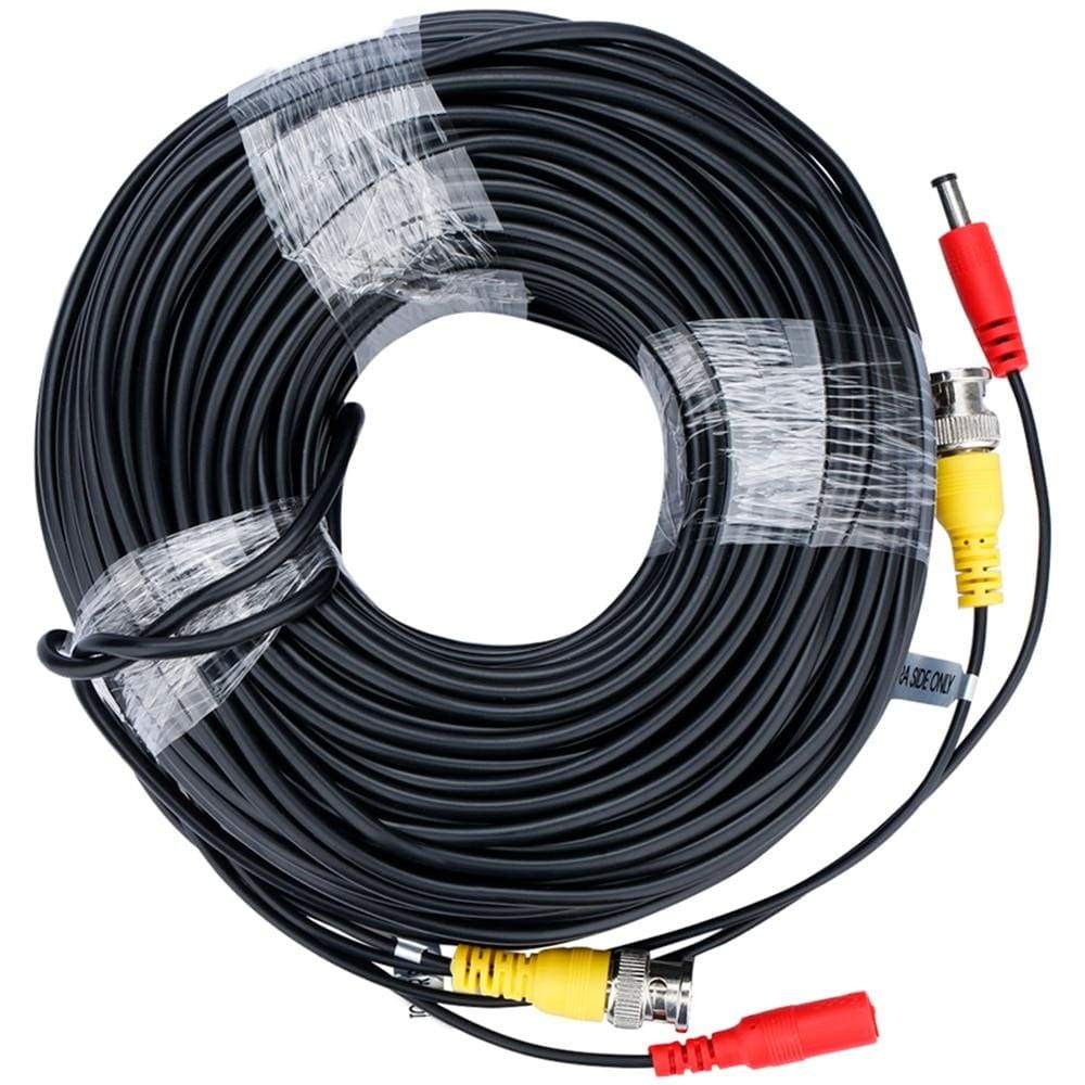 Universal 10m/20m/30m/40m/50m/60m CCTV Camera Cables 2023 Security & Safety BushLine   