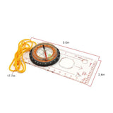 Navigation Map Protractor Compass survival BushLine   