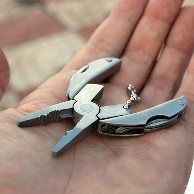 Stainless Mini Pliers Multi Tools survival BushLine   