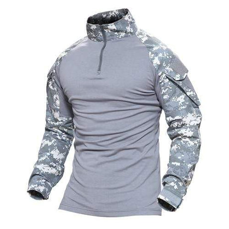 Multicam Military Men Long Sleeve Shirt tacticle clothing BushLine ACU Asian Size S 