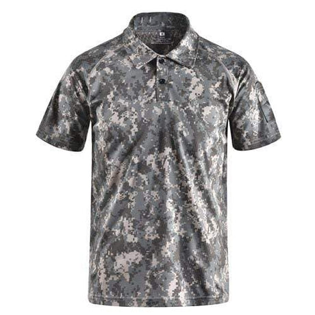 Outlander Camouflage Polo Shirt 'Fast Dry' tacticle clothing BushLine ACU M 
