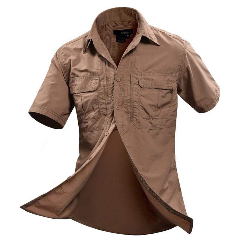 Short Sleeve Shirts,  Breathable Quick Dry tacticle clothing BushLine   