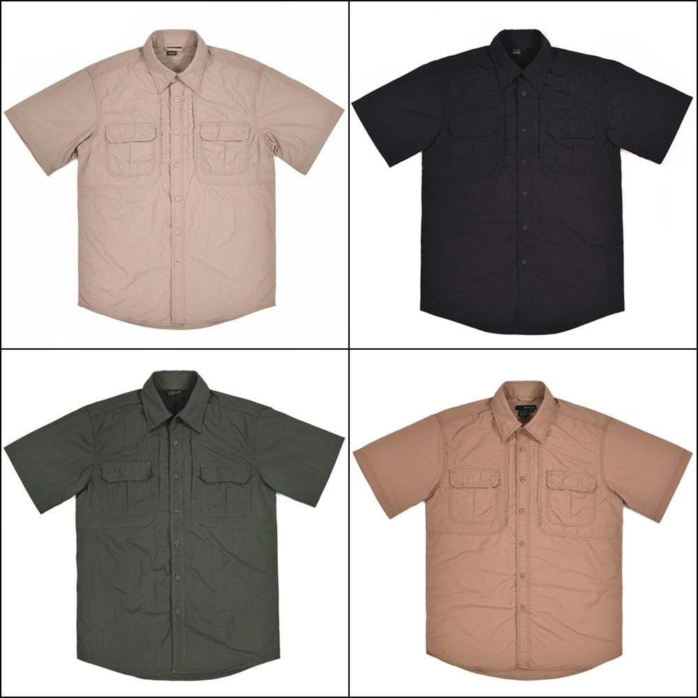 Short Sleeve Shirts,  Breathable Quick Dry tacticle clothing BushLine   