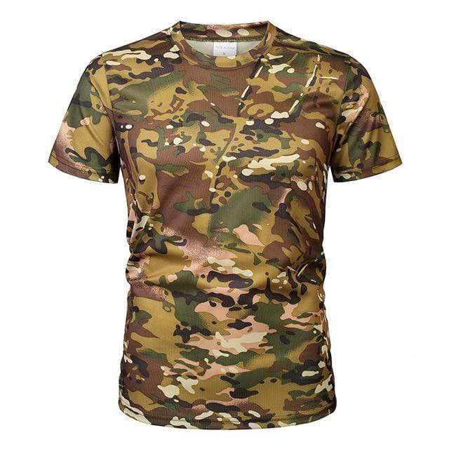 Tee Shirt - Fast Dry & Breathable tacticle clothing BushLine CP S 