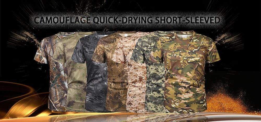 Tee Shirt - Fast Dry & Breathable tacticle clothing BushLine   