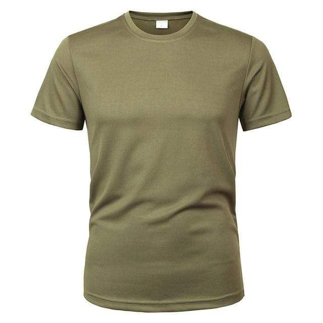 Tee Shirt - Fast Dry & Breathable tacticle clothing BushLine OD L 