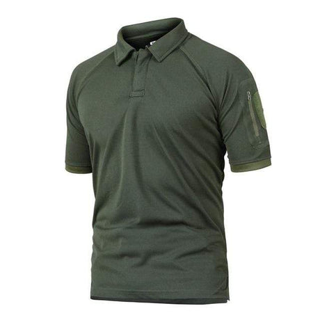 Camo Polo Shirt - Quick-drying, Breathable tacticle clothing BushLine OD S 