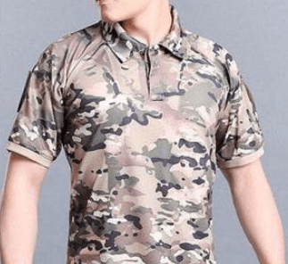 Camo Polo Shirt - Quick-drying, Breathable tacticle clothing BushLine   
