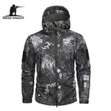 Camouflage Fleece Jacket Windbreaker Outdoor Clothing BushLine   