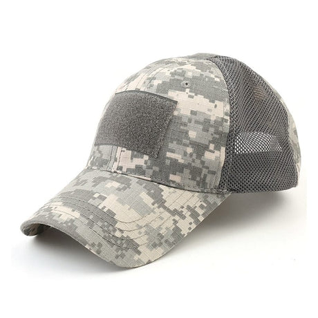 Mesh Vented Outdoor Camouflage Cap tactical hats BushLine ACU  