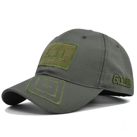 5.11 Camouflage Adjustable Baseball Cap tactical hats BushLine B green  