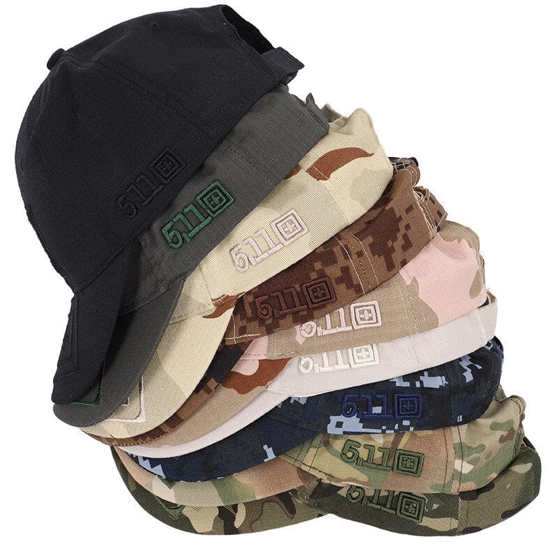 5.11 Camouflage Adjustable Baseball Cap tactical hats BushLine   