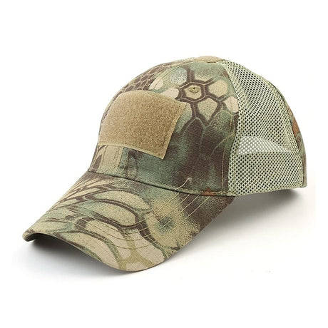 Mesh Vented Outdoor Camouflage Cap tactical hats BushLine CM  