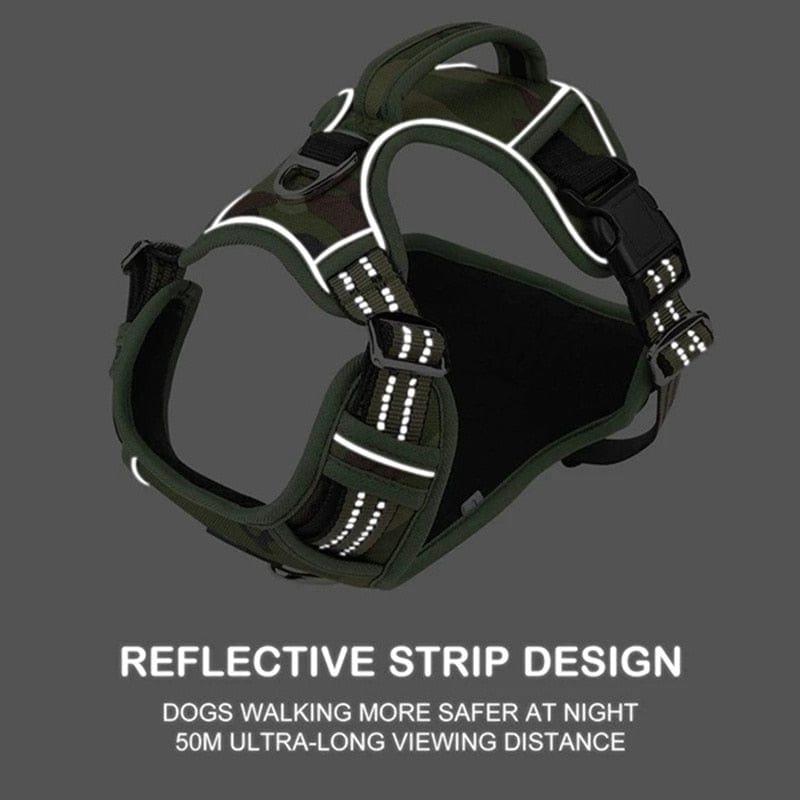 Dog Harness Adjustable Large & Medium Dog Stuff BushLine