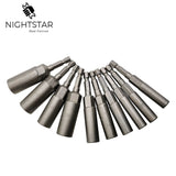 10Pcs 80mm Length Hex Shank Metric tools BushLine   