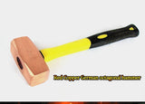 1kg, Red Copper German Octagonal hammer  2023 tools BushLine   