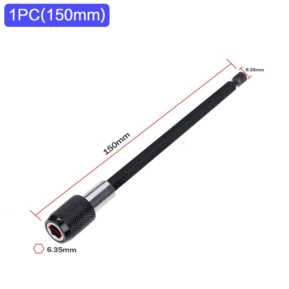 Extension Quick Release Hex Shank tools BushLine 1PC(150mm)  