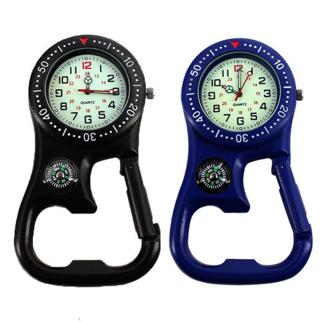 Versatile Carabineer Compass Watch Optics BushLine   